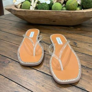 Steve Madden Rhinestone Flip Flop Sandal 9